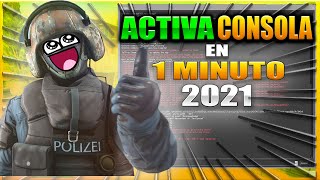 COMO ACTIVAR Y ABRIR CONSOLA EN CS GO  2021  ESPAÑOL [upl. by Zat]