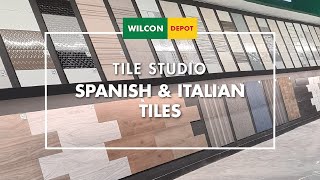 Tile Studio Tour featuring Spanish and Italian Tiles  Wilcon Depot [upl. by Frayda]