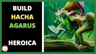 BUILD HACHA AGARUS  HEROICA  DAUNTLESS [upl. by Aneerahs]