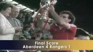 1982 Cup Final Aberdeen 41 Rangers  Scottish Cup [upl. by Limbert]