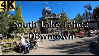 South Lake Tahoe California Downtown 2024 [upl. by Neda]