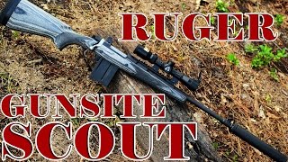 Ruger Gunsite Scout Review  Gunscom [upl. by Anaiek856]