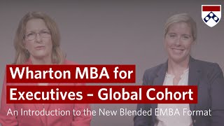 Wharton MBA Program for Executives – New Global Cohort Admissions Information Session [upl. by Ogg]