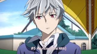 Top 15 white hair anime boys [upl. by Laryssa]