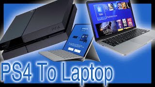 How To Connect PS4 To Laptop Wirelessly  PlayStation 4 Remote Play PC amp Mac [upl. by Merwyn]