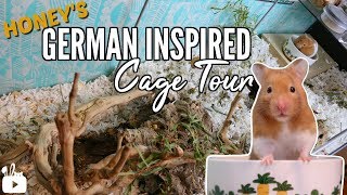 Natural hamster cage tour [upl. by Coralyn]