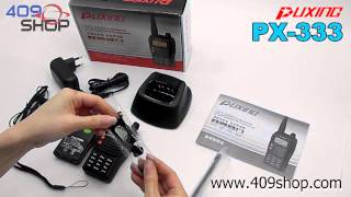 PX333 PUXING UHF 對講機 [upl. by Hiasi613]