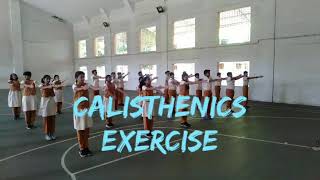 Calisthenics Exercise Free hand exercise in physical Education Primrose ICSE school in pondichery [upl. by Adnohsak]