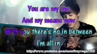 Justin Bieber  U Smile Karaoke [upl. by Rozanne916]