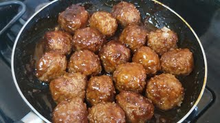 Albondigas en salsa BBQ [upl. by Zelle113]