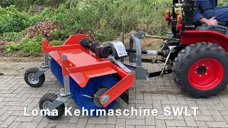 Loma Kehrmaschine für den Traktor [upl. by Tessie]