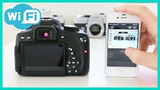 Canon T6iT6s Remote Control Shooting Features with Wifi [upl. by Lada]