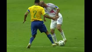 Zinedine Zidane🔥🤩  Brésil vs France  CDM 2006 [upl. by Itnahsa]