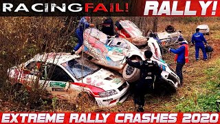 BEST OF EXTREME RALLY CRASH 2020 THE ESSENTIAL COMPILATION PURE SOUND [upl. by Eenehs]