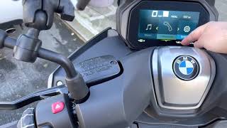 2022 BMW C 400 GT scooter review for the United States market [upl. by Leuas]