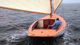 Artisan Boatworks  quotUncasquot Nathanael Herreshoffs Buzzards Bay 18 [upl. by Tnirb]