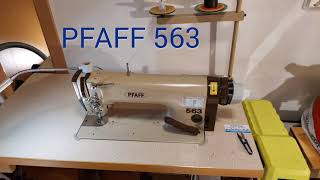 PFAFF 563 industrial sewing machine [upl. by Platto824]