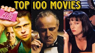 Top 100 highest rated movies [upl. by Tedd]