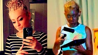 Woman Paints On Tan Goes Viral [upl. by Iznyl]