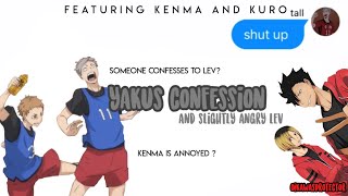 yaku’s confession  13k special levyaku [upl. by Areivax]