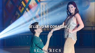 Soy Luna  Corazón Delfi y Gastón  Letra [upl. by Yvonner]