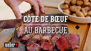 Réaliser la meilleure côte de bœuf au barbecue  Les recettes Weber [upl. by Ailhat]