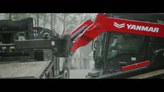 The Yanmar TL100VS New HeavyDuty Compact Track Loader [upl. by Eanram]