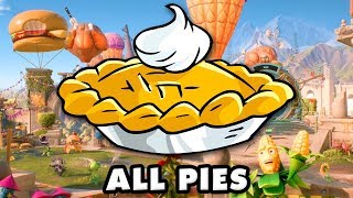 Plants vs Zombies Battle for Neighborville  All Pies Food Fight [upl. by Esten]