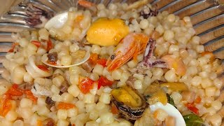 Fregola with Seafood [upl. by Lilaj806]