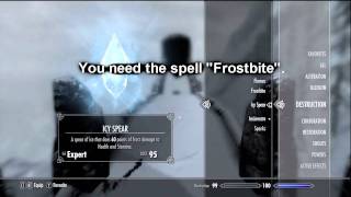 Skyrim Destruction Ritual Spell Guide  Master Spells and Pedestal Locations [upl. by Fanchon]