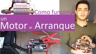 Funcionamiento de un Motor de Arranque [upl. by Puduns]