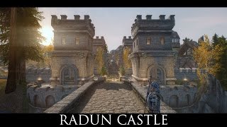 Skyrim SE Mods Radun Castle [upl. by Erleena]