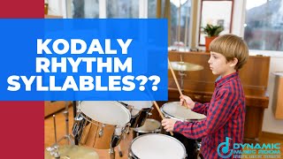 Rhythm Syllables Kodaly Ta Ti Ti Explained [upl. by Herzog141]