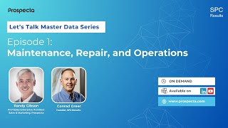 Lets Talk Master Data  Episode 1 Maintenance  Repairs amp Operations [upl. by Netti]