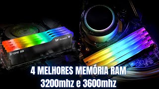 4 MELHORES MEMÓRIA RAM DE 3200mhz e 3600mhz em 2022 [upl. by Seafowl]