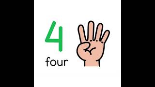 Using fingers to teach kids how to count  Learning how to count to 10 with fingers [upl. by Gayler]