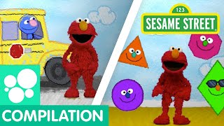 Sesame Street Back to School with Elmo  Elmos World Compilation [upl. by Nalda721]