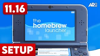 How to Homebrew Your Nintendo 3DS 1116 [upl. by Berthold495]