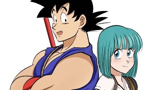 Goku X Bulma DBZ Comic Dub [upl. by Atoel]