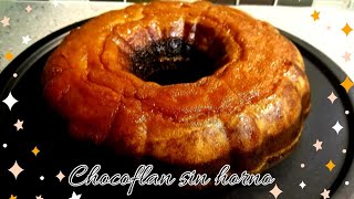 Chocoflan o pastel imposible sobre la estufa [upl. by Htezzil266]