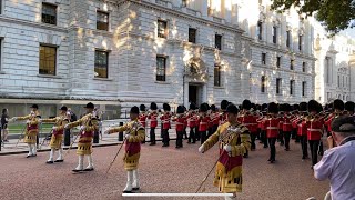 A Military Musical Spectacular 2022 March to Horse Guards Parade [upl. by Ainek]