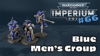 Painting Warhammer 40000 Imperium  Issue 66 Blue Mens Groups [upl. by Anerak]