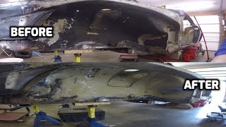 Easiest Way to Remove Underbody Coating [upl. by Eisteb264]