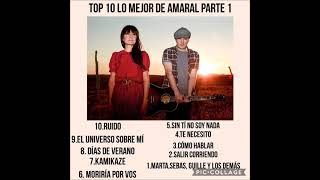 top 10 lo mejor de Amaral parte 1 [upl. by Rhee]