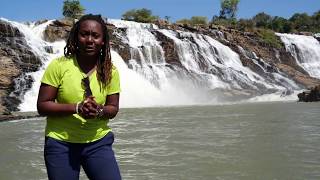 Nigeria  A day at Gurara Waterfalls [upl. by Aidualc539]