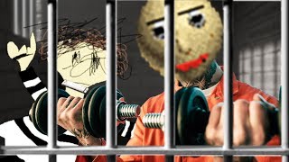 BALDI FINALLY GOES TO JAIL FOR HIS CRIMES  Baldis Basics [upl. by Ranice167]