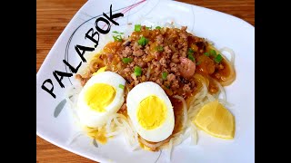 Easy Palabok Recipe  How to cook Palabok  Filipino Taste [upl. by Sorilda]