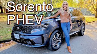 2022 Kia Sorento PHEV review  The 3row plugin hybrid [upl. by Anaiq150]