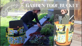 Organizing Garden Tools in 5 Gallon Bucket [upl. by Paxon]