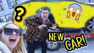 revealing my boyfriends NEW CAR 😱😱 TRAVEL VLOG [upl. by Yelhsa]